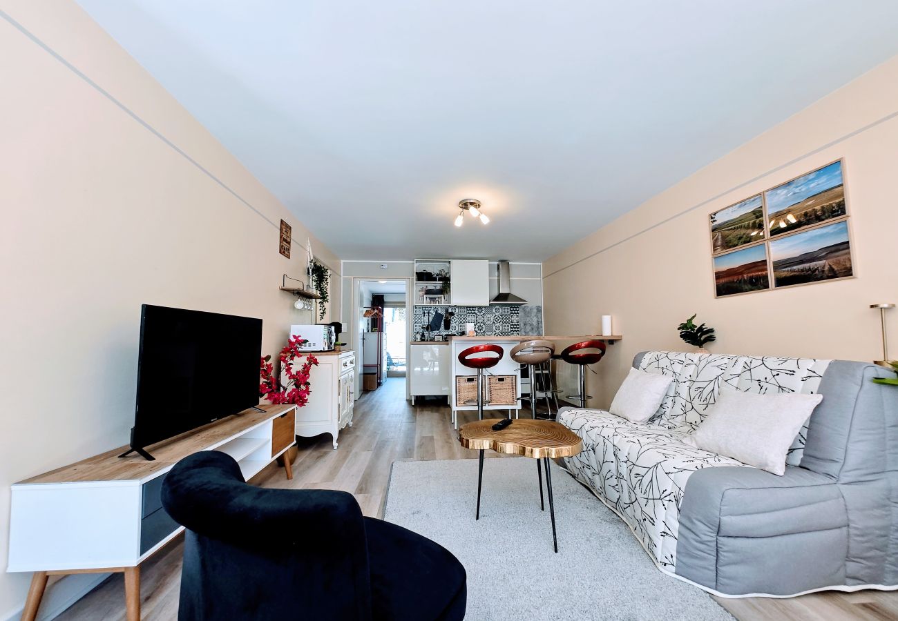 Apartment in Chablis - Le Héron du Serein - Séjour à Chablis