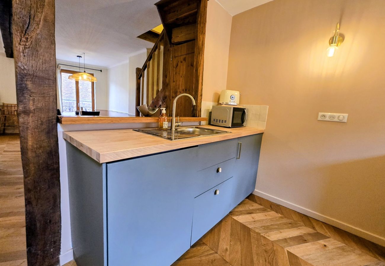 Apartment in Auxerre - Duplex Spacieux 2 Chambres au Centre-Ville d'Auxer