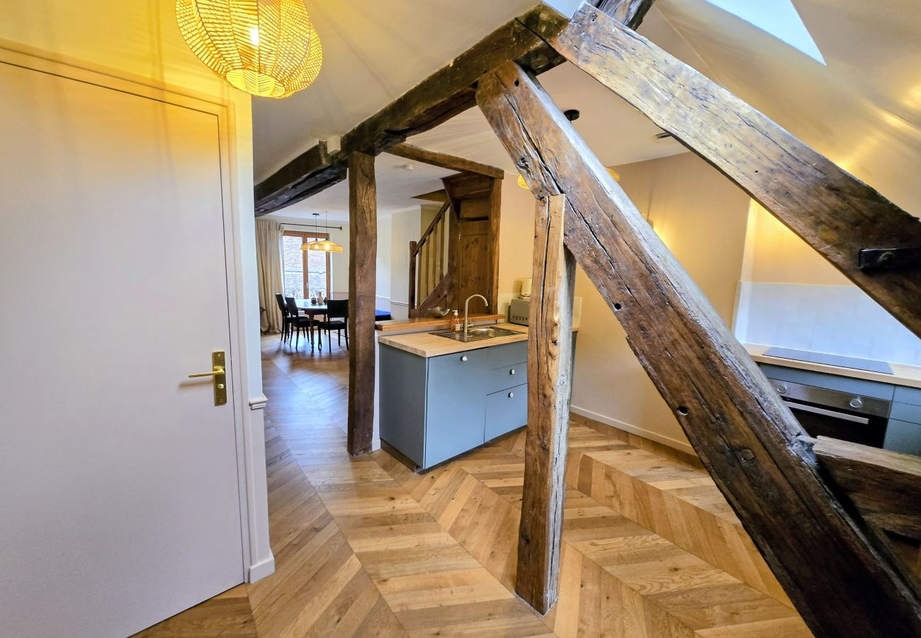 Apartment in Auxerre - Duplex Spacieux 2 Chambres au Centre-Ville d'Auxer