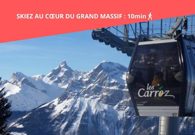 Appartement à Arâches-la-Frasse - Appartement avec Coin Montagne - Parking - Carroz Appartement à Arâches-la-Frasse - Appartement avec Coin Montagne - Parking - Carroz