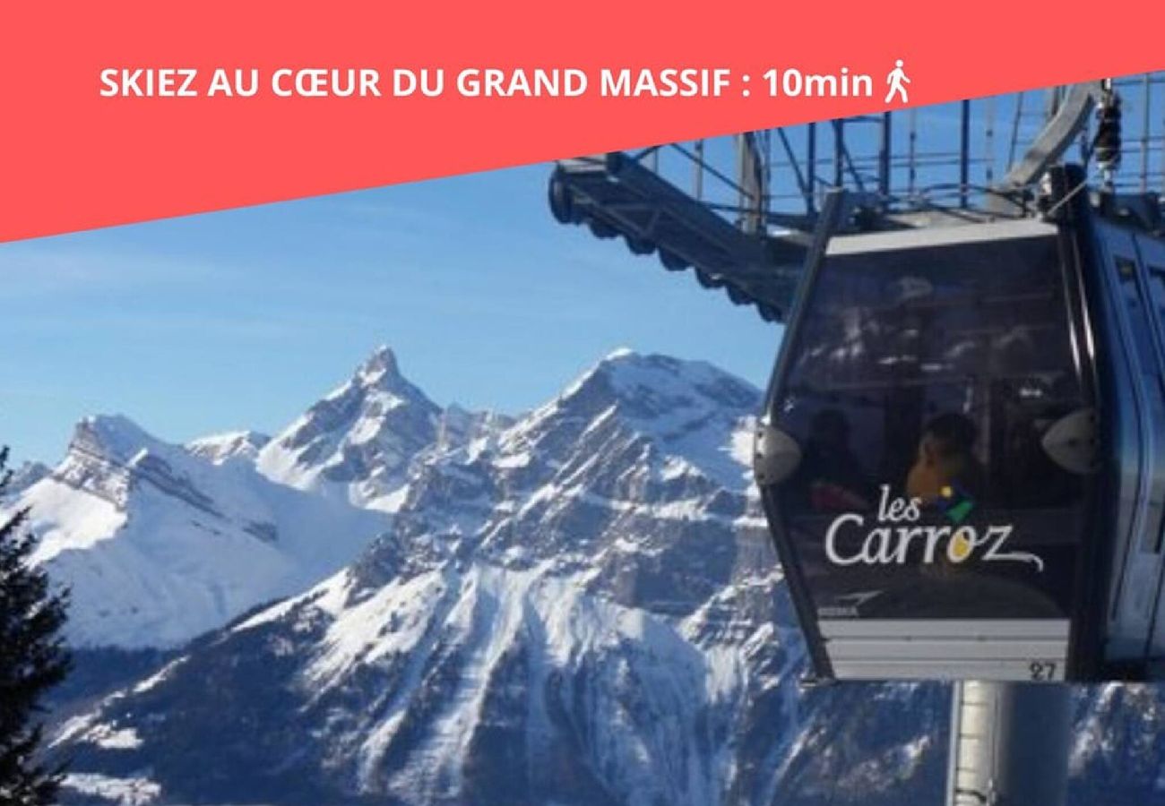 Appartement à Arâches-la-Frasse - Mazots - Séjour aux Carroz