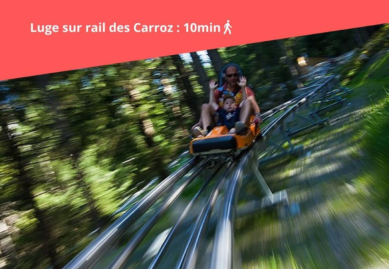 Appartement à Arâches-la-Frasse - Mazots - Séjour aux Carroz