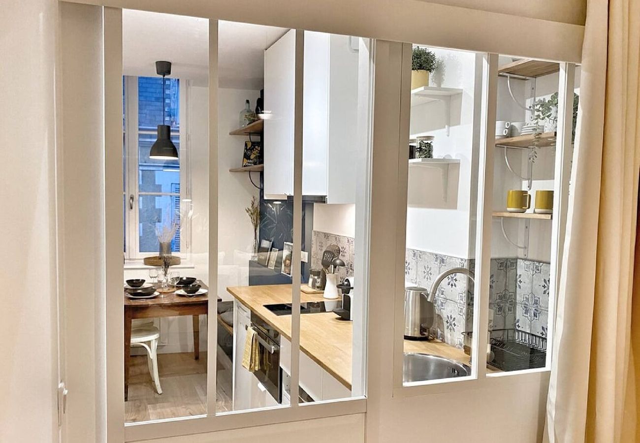 Appartement à Auxerre - L´Atelier des songes - Séjour à Auxerre