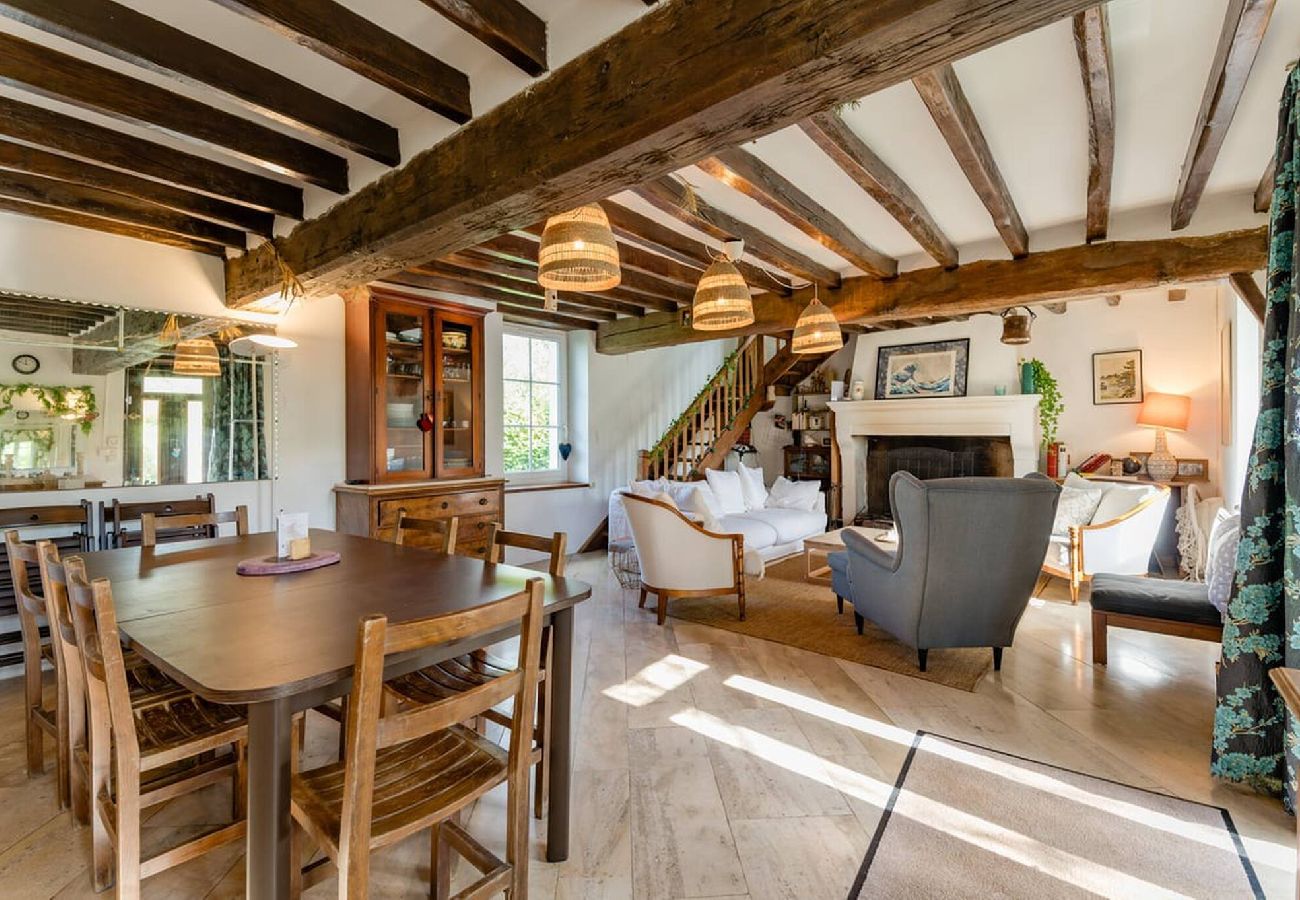 Maison à Ouanne - Chastenay - Séjour à Ouanne