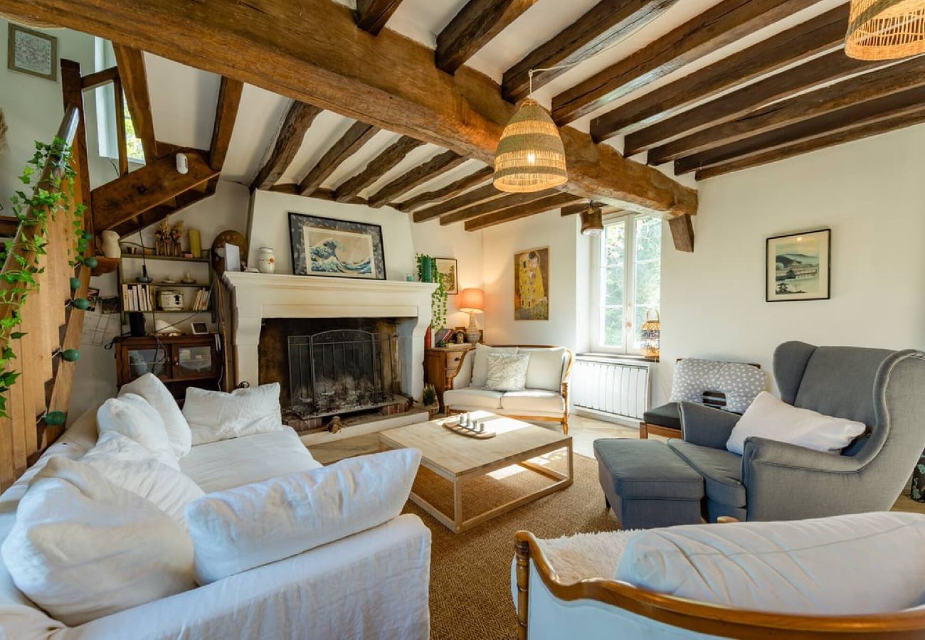 Maison à Ouanne - Chastenay - Séjour à Ouanne