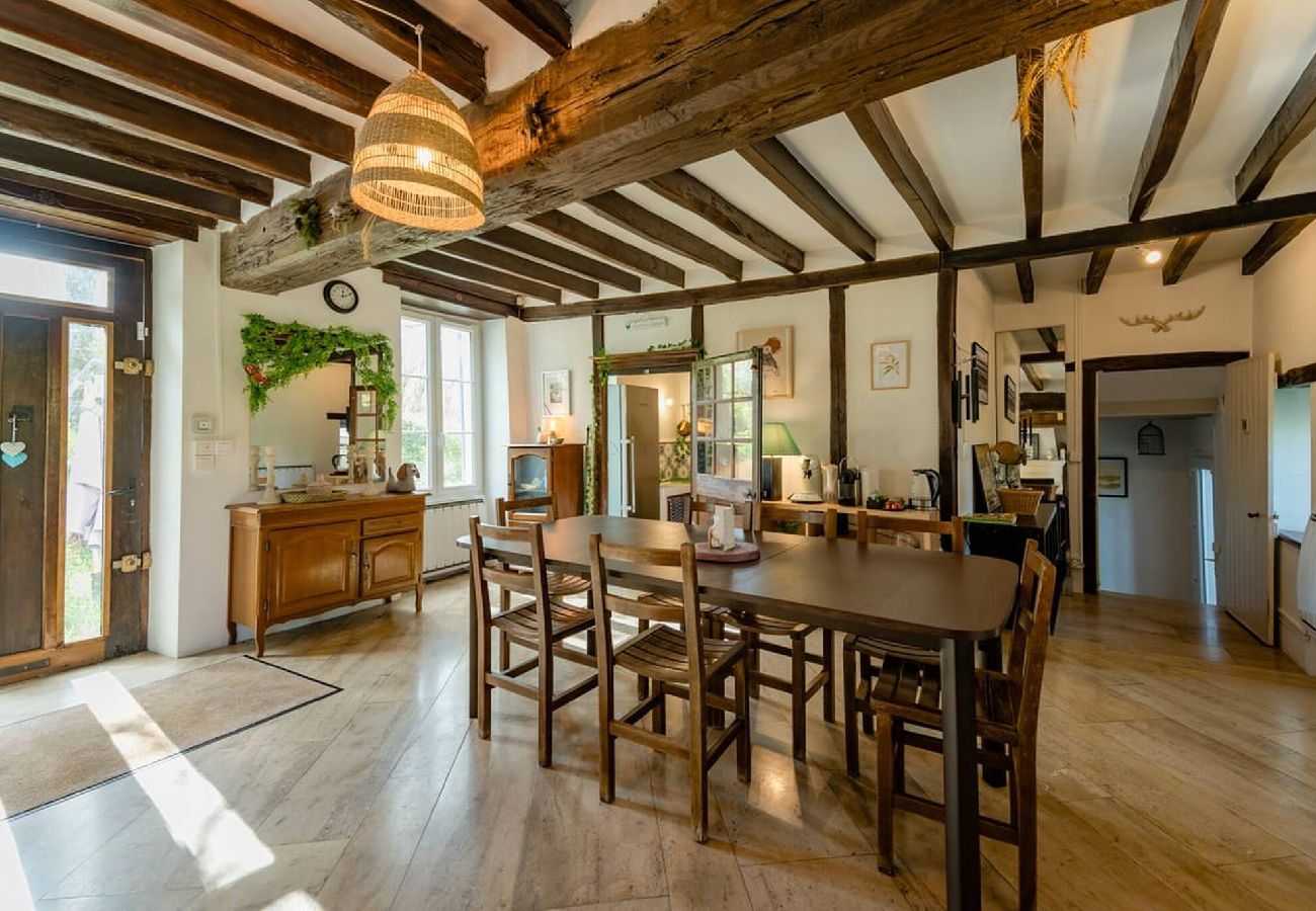Maison à Ouanne - Chastenay - Séjour à Ouanne