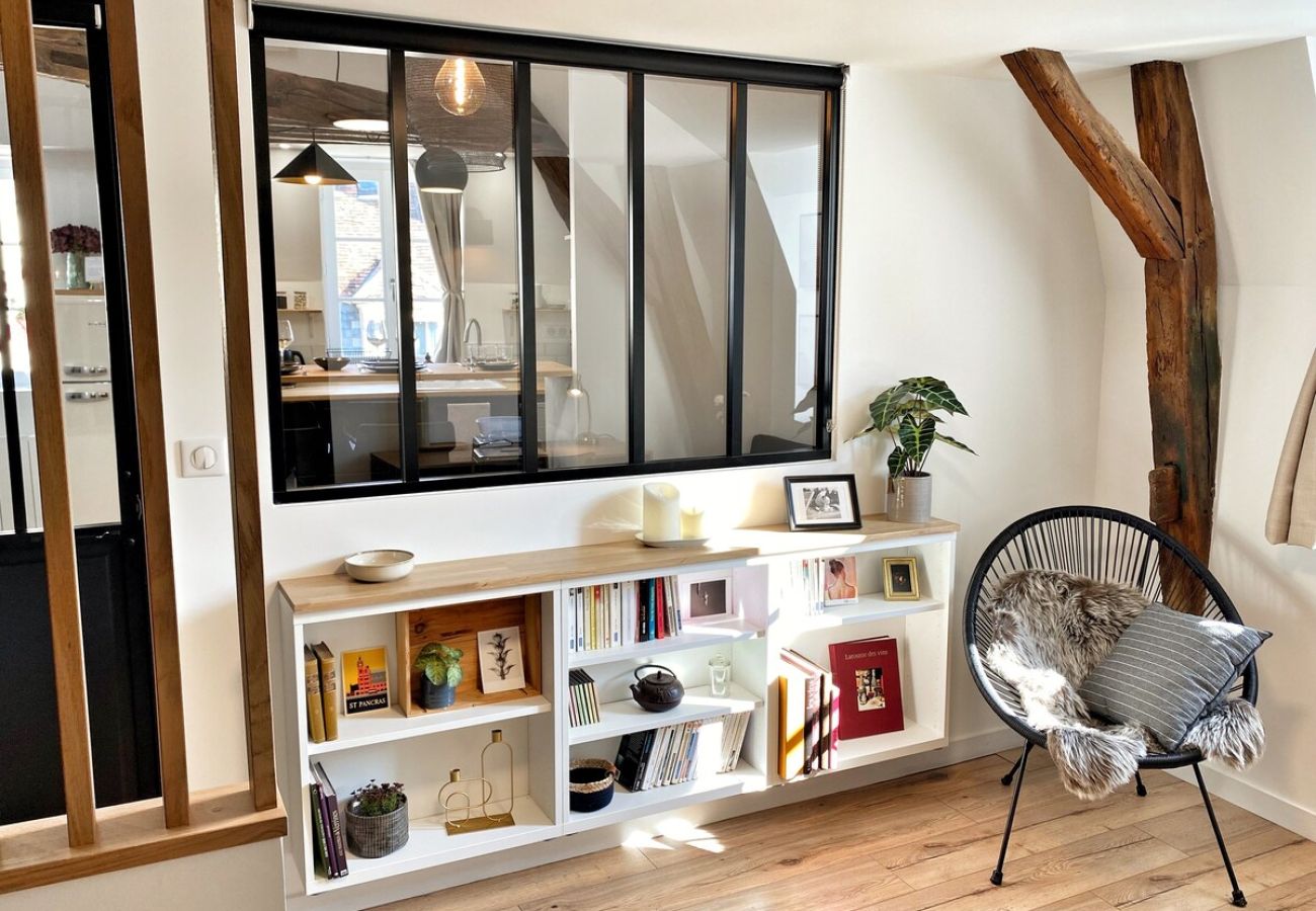 Appartement à Auxerre - Le Repères des Sommeliers - Séjour à Auxerre