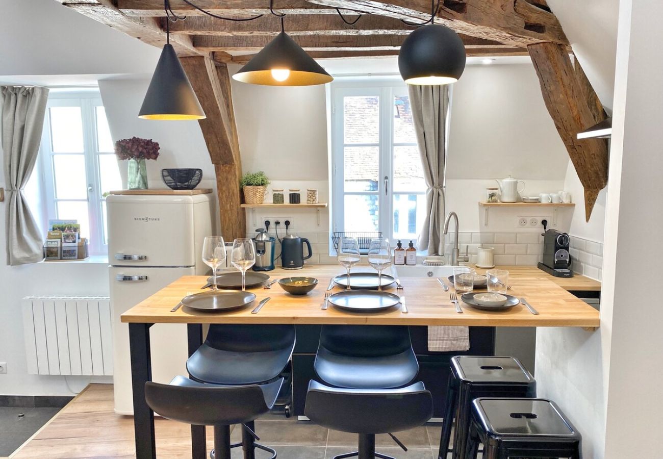 Appartement à Auxerre - Le Repères des Sommeliers - Séjour à Auxerre