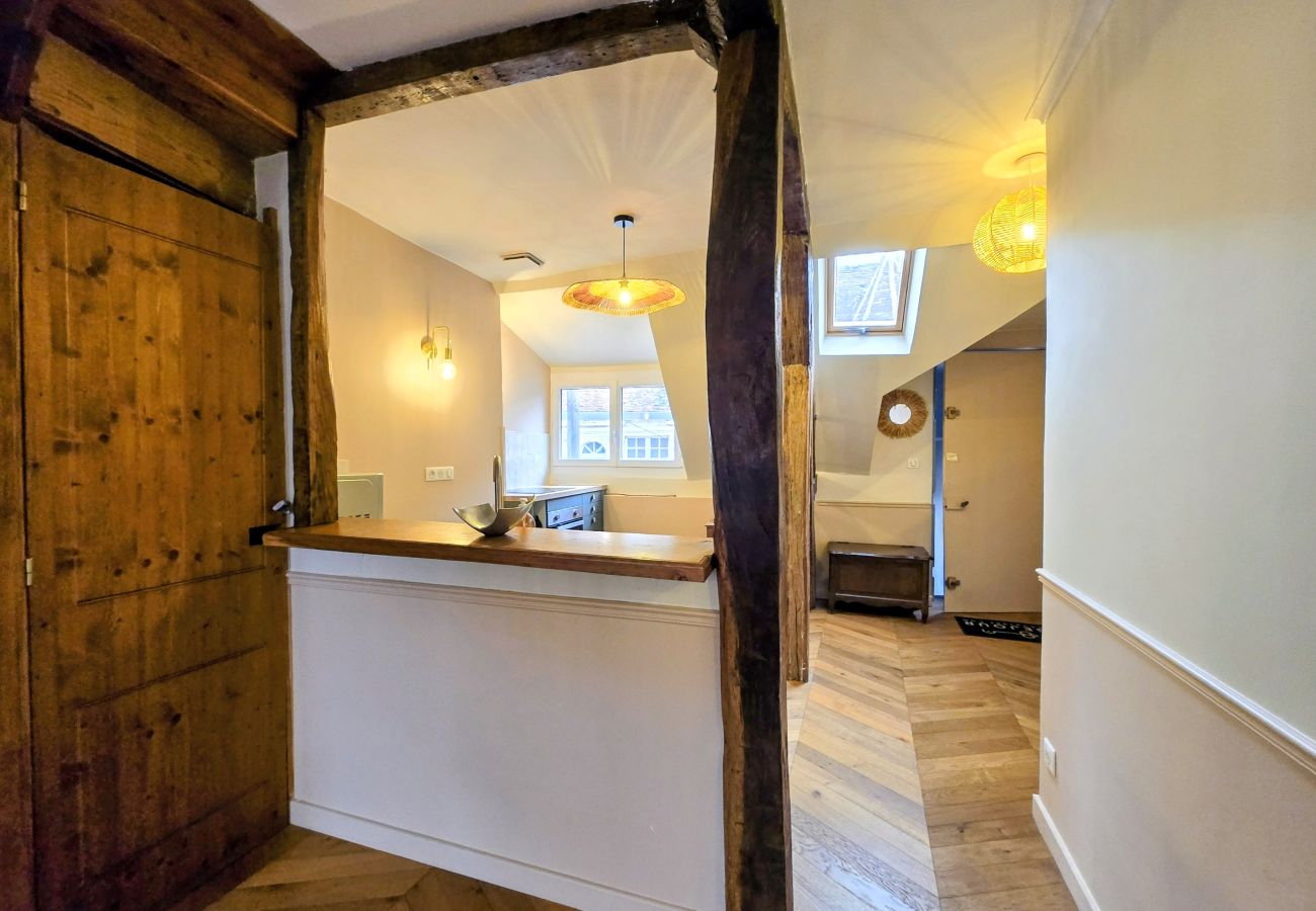 Appartement à Auxerre - Duplex Spacieux 2 Chambres au Centre-Ville d'Auxer